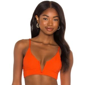 Pointelle Rib Siren Bikini Top